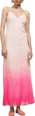 MANGO Ombré Maxi Sundress