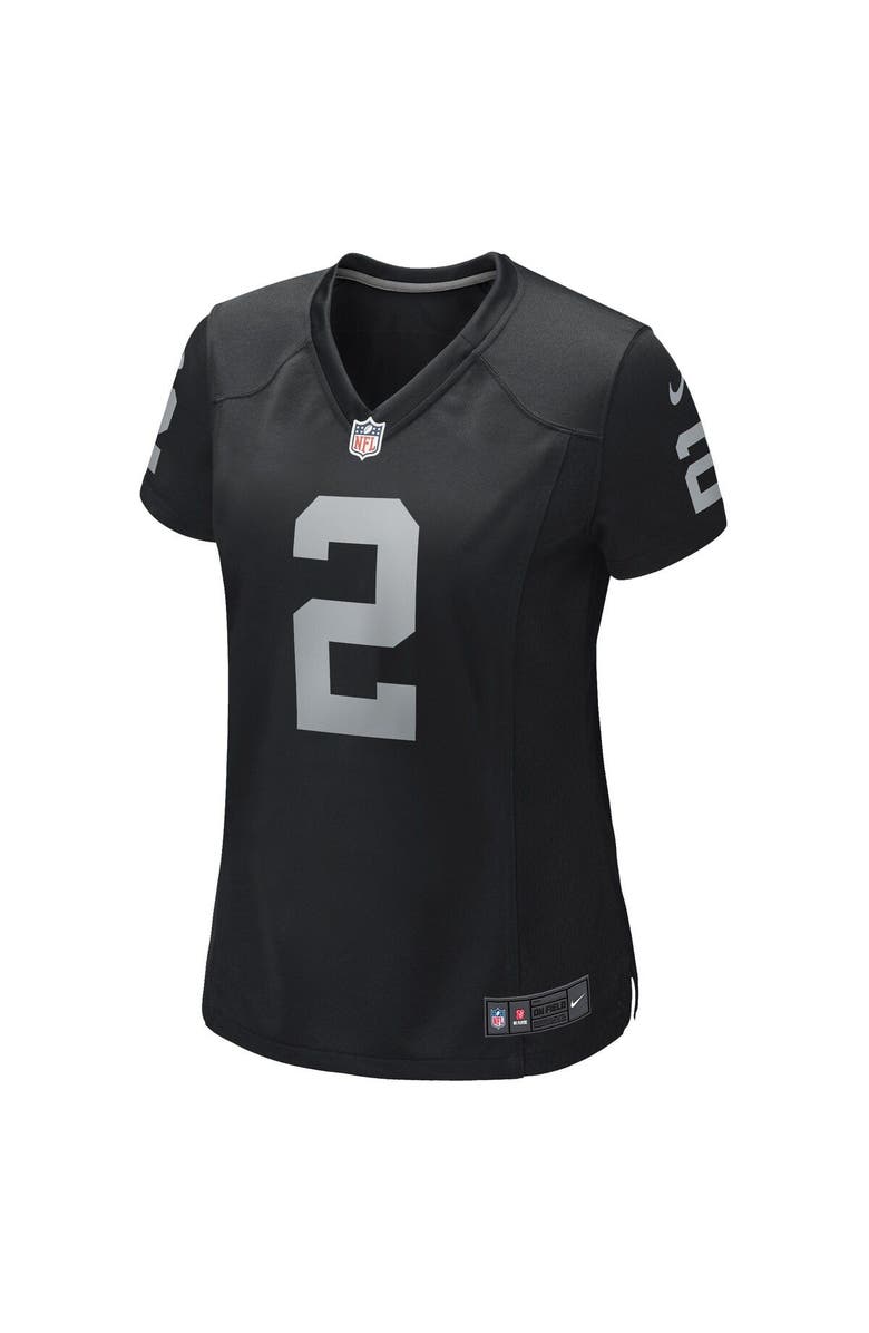 Nike Women's Nike Daniel Carlson Black Las Vegas Raiders Game Player Jersey, Alternate, color, 