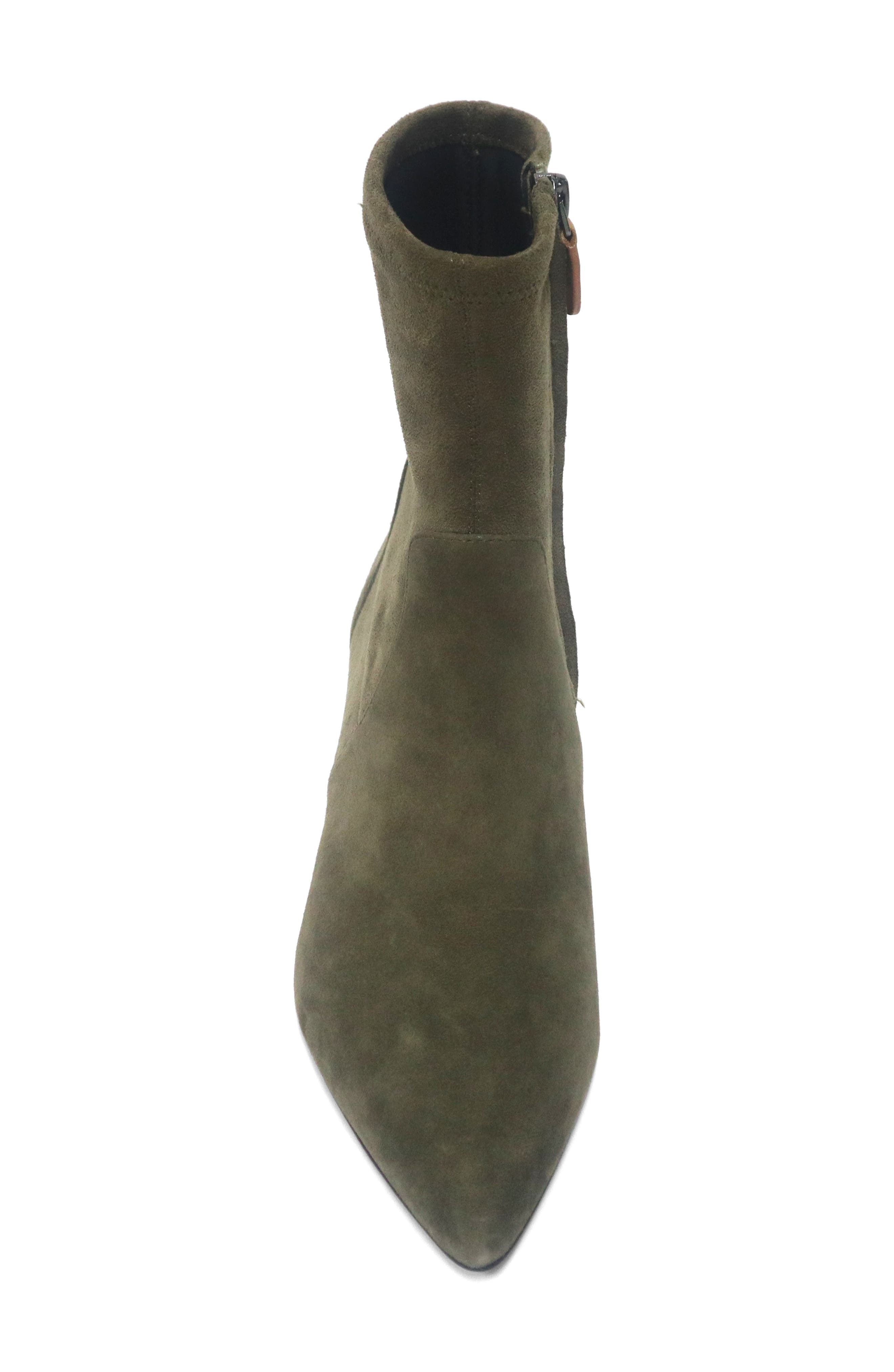 Gallway Short Boot, Alternate, color, OLIVE SUEDE