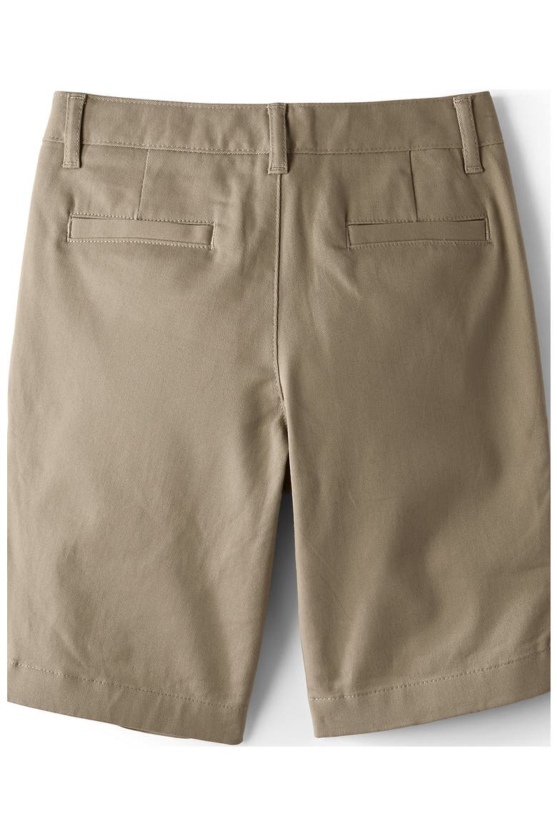 School Uniform Girls Stretch Chino Bermuda Shorts, Alternate, color, Khaki