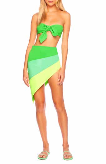 Susana Monaco Colorblock Cover-Up Sarong