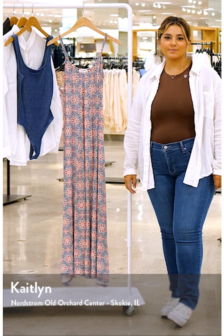 Paisley Knit Maxi Dress video