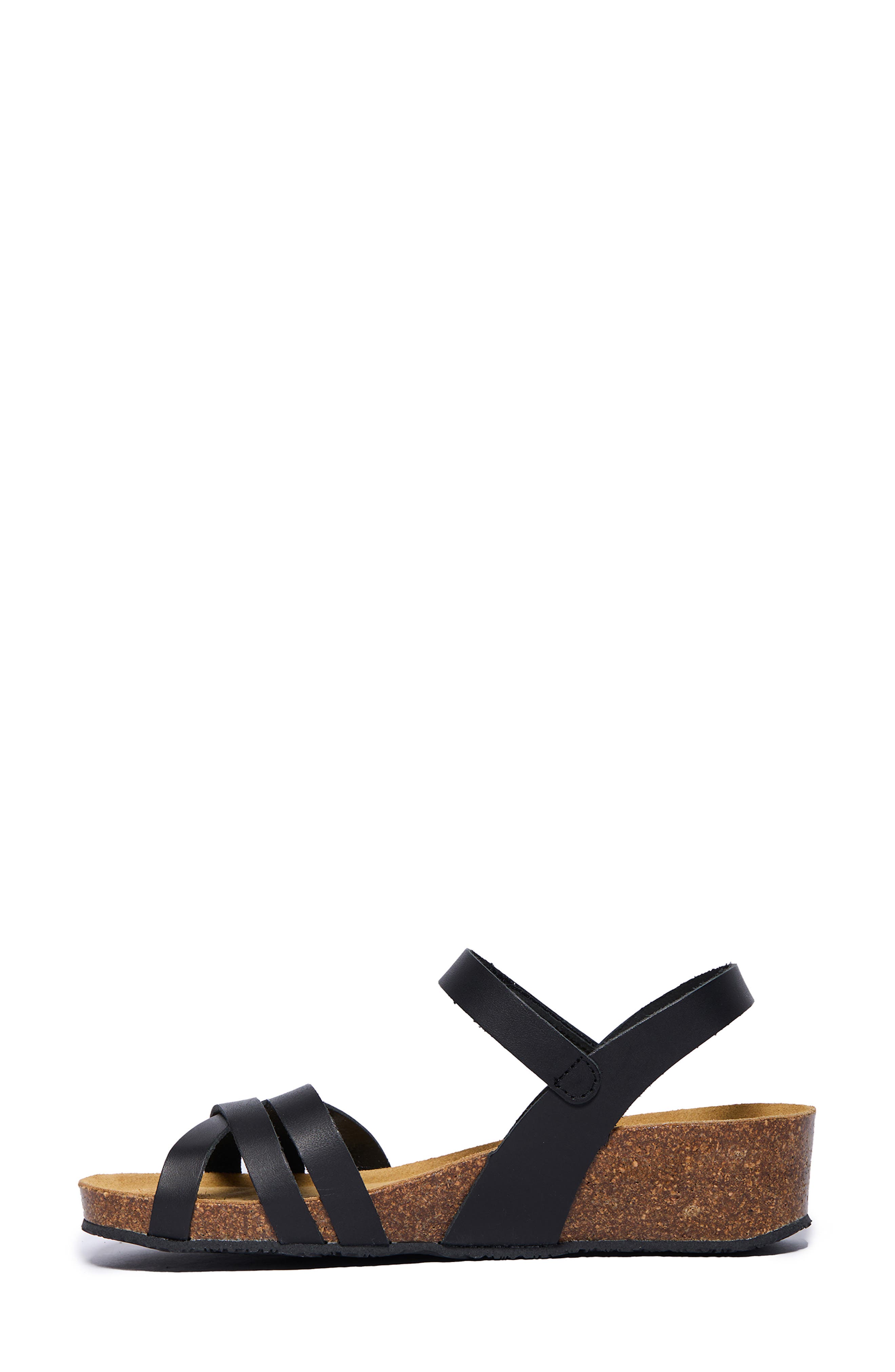 Lane Sandal, Alternate, color, VAQUETILLA BLACK