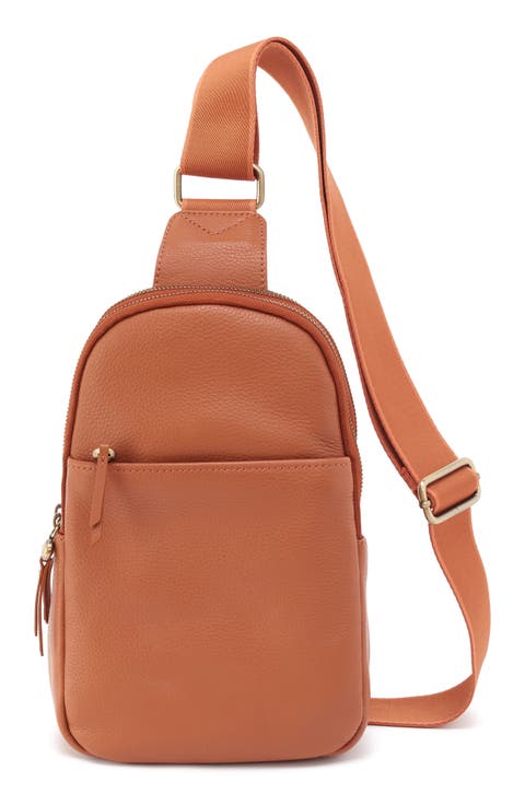 Cass Leather Sling Bag