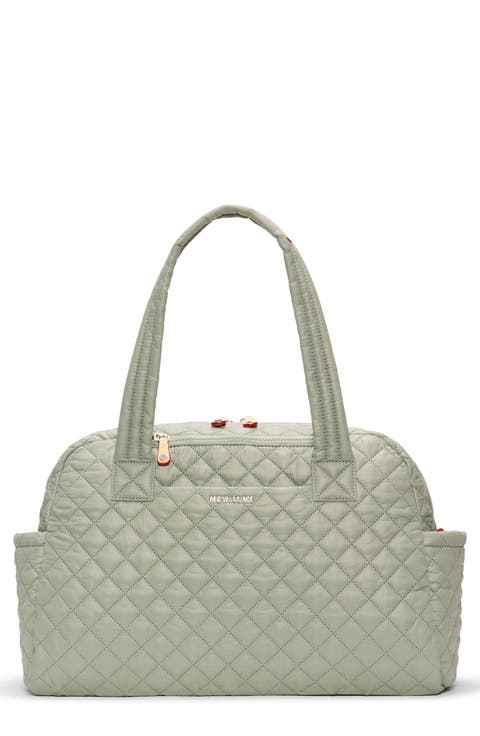 Large Metro Jimmy Deluxe Quilted Nylon Gym Bag