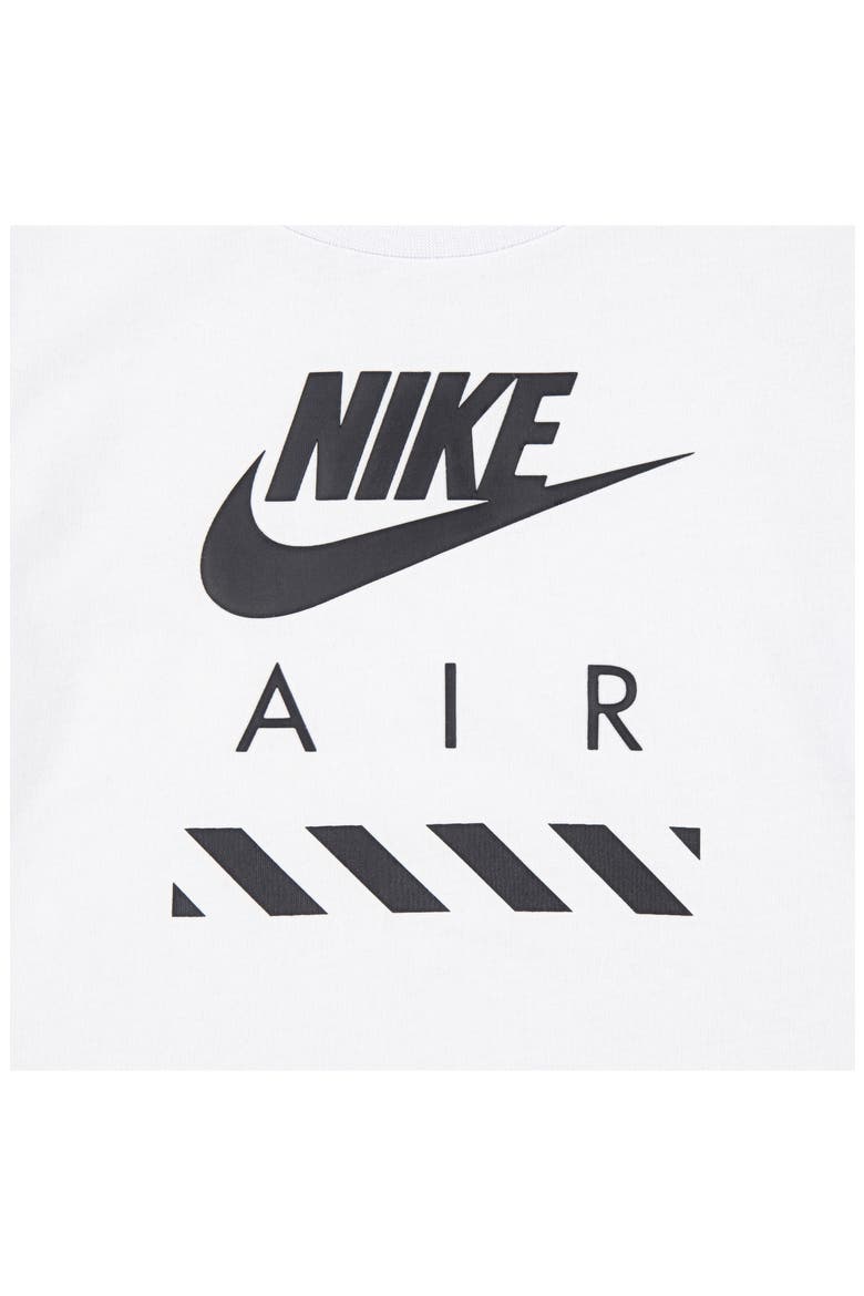 Kids' Air Graphic T-Shirt & Shorts Set, Alternate, color, BLACK