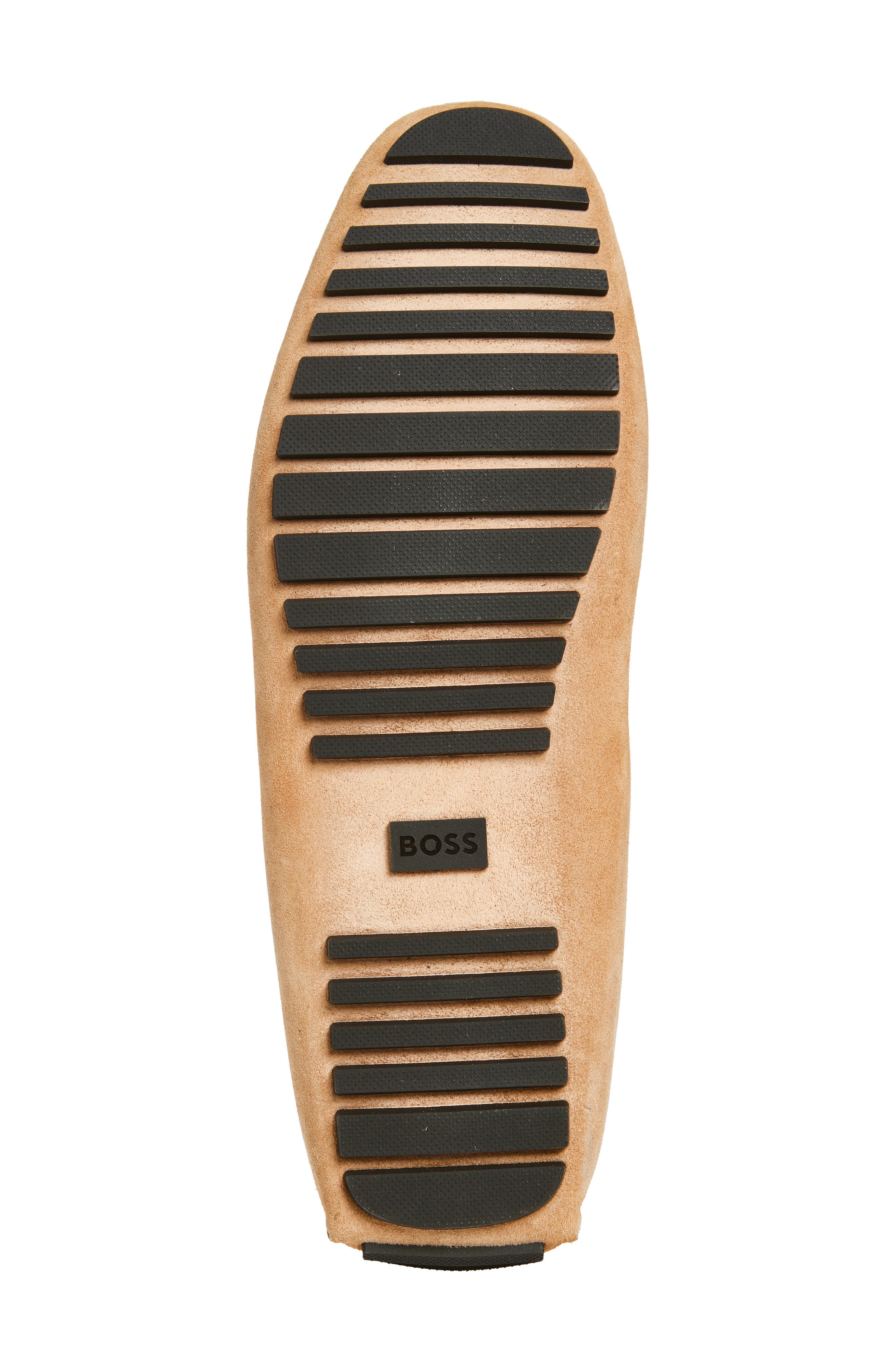 BOSS Driving Loafer, Alternate, color, Medium Beige