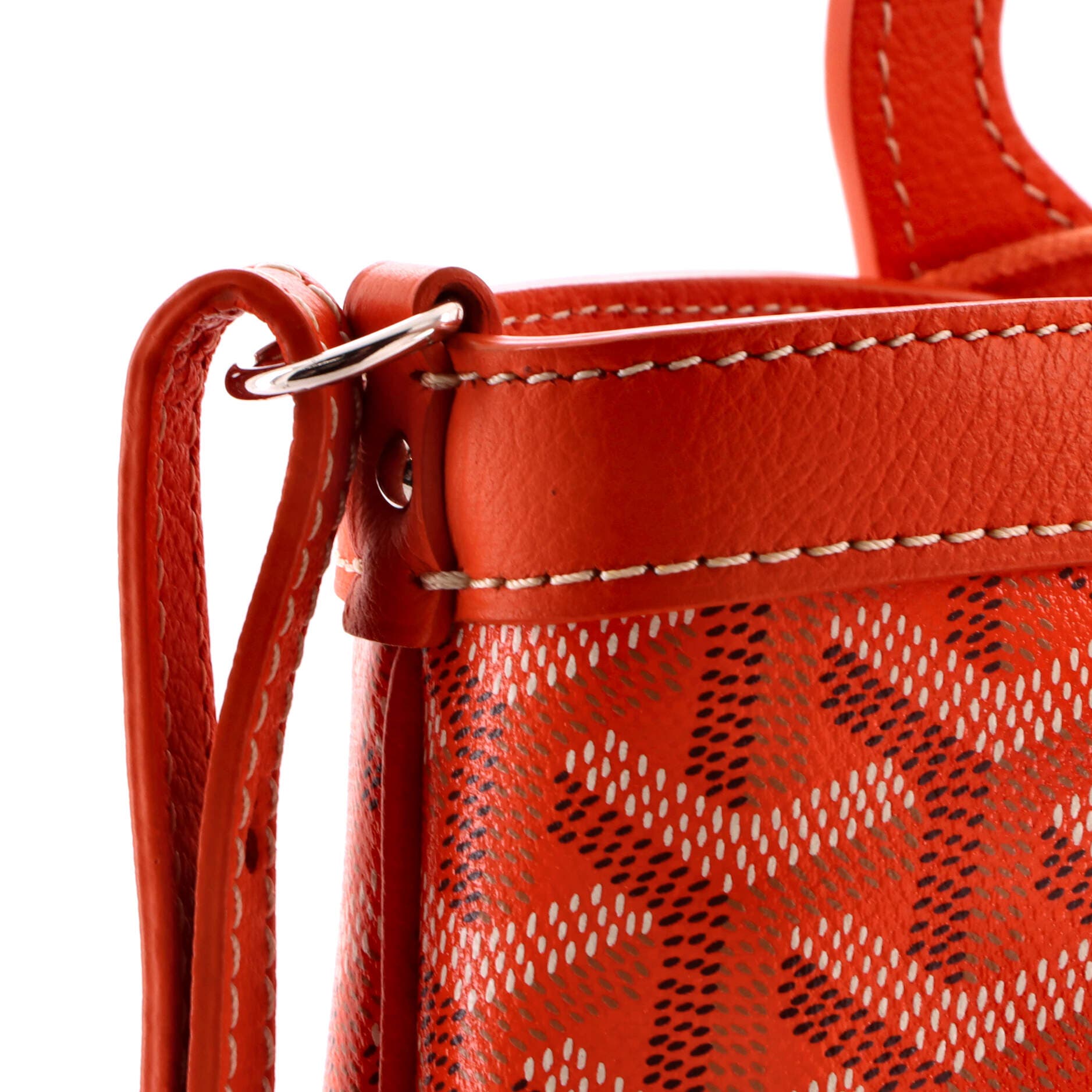 Pre-Owned Goyard Beluga Bag Coated Canvas Mini, Alternate, color, Orange