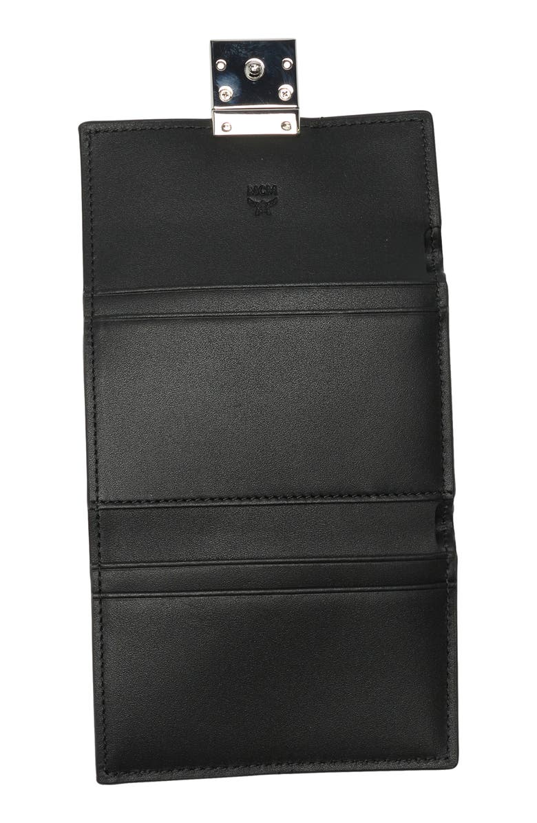 MCM Tracy Leather Wallet, Alternate, color, 