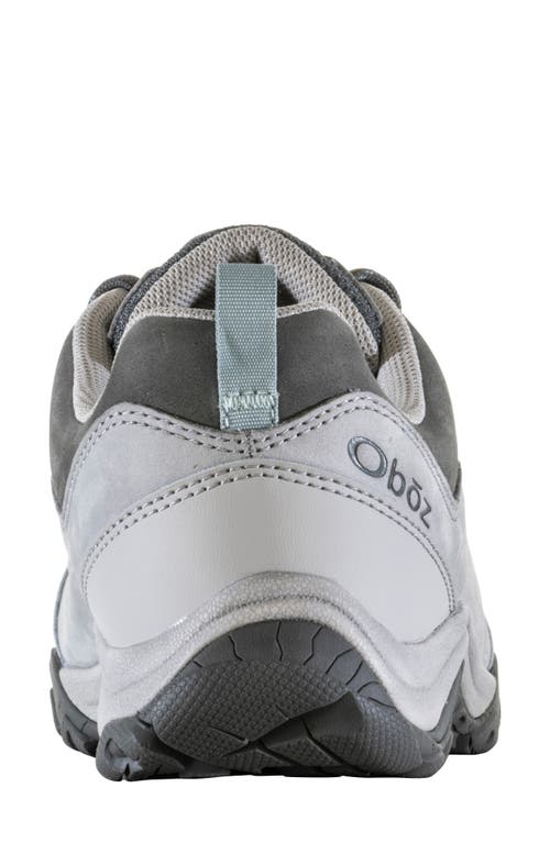 Oboz Ousel Waterproof Hiking Sneaker In Drizzle