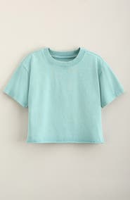 Treasure & Bond Kids' Crop Cotton T-Shirt