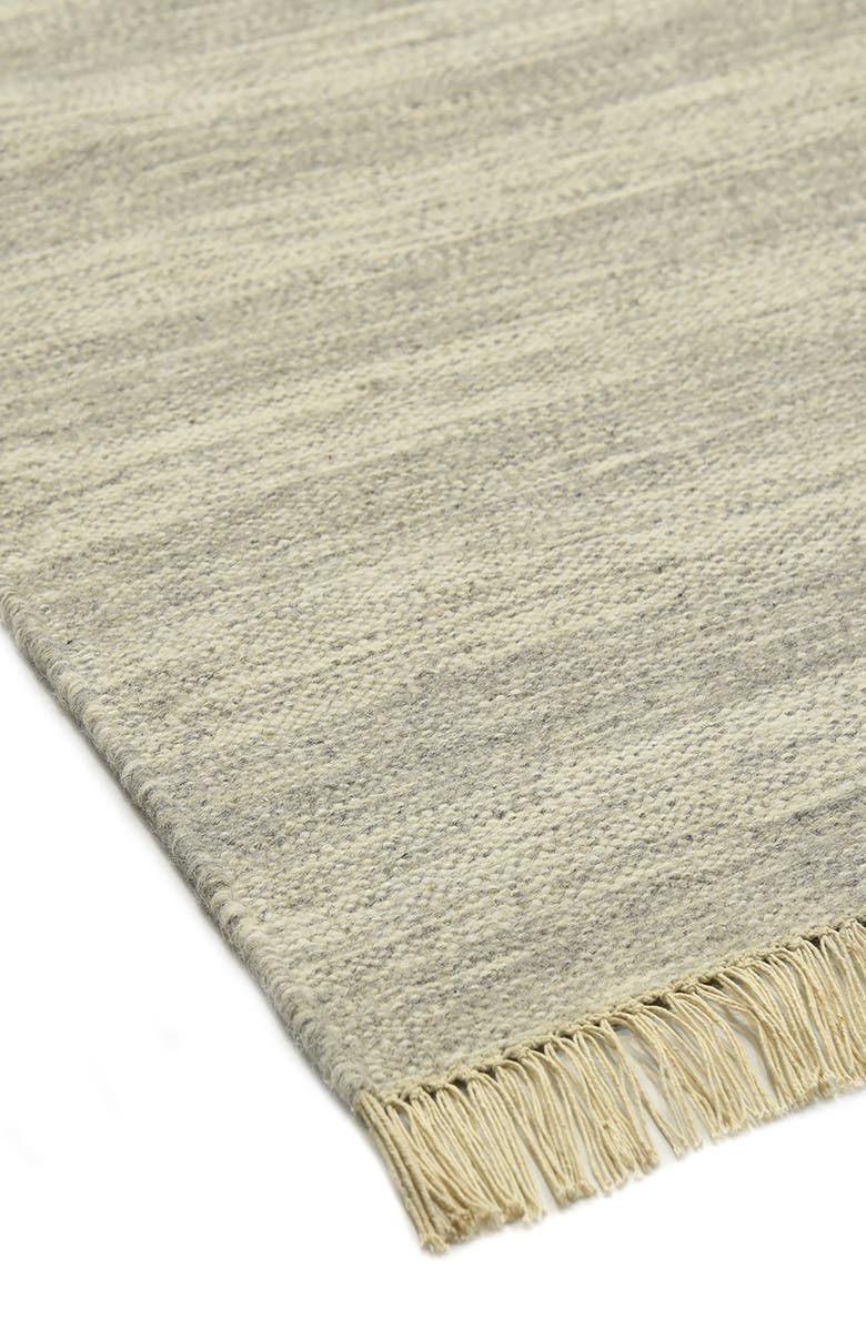 Solo Rugs Louella Handmade Wool Blend Area Rug, Alternate, color, Grey