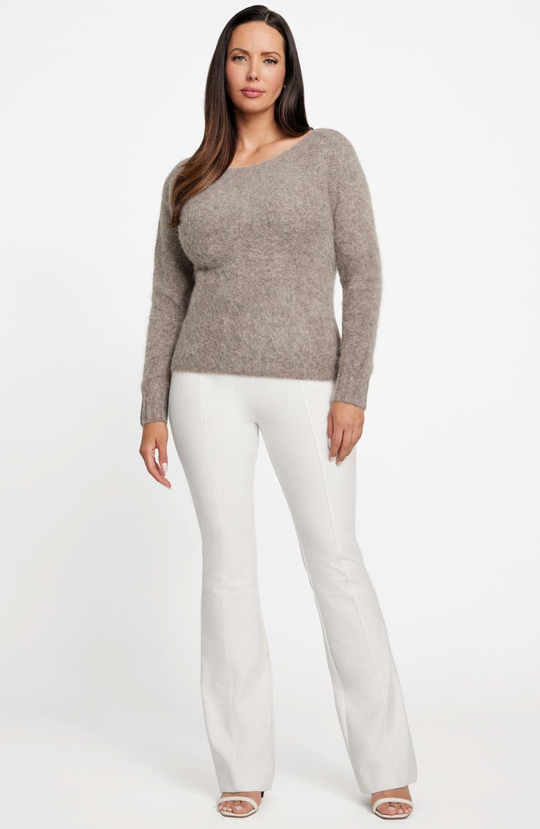 Marciano Agnes Fuzzy Alpaca Blend Sweater, Alternate, color, F1ax-Light