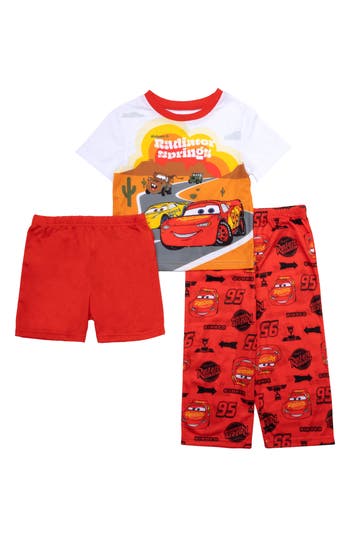 Ame Cars 3-piece Pajama Set In Assorted