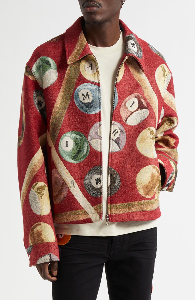 AMIRI Billiards Tapestry Jacket, Main, color, 