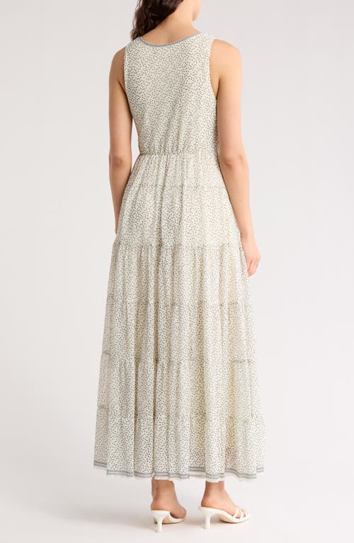MAX STUDIO MAX STUDIO TWIST FRONT SLEEVELESS MAXI DRESS