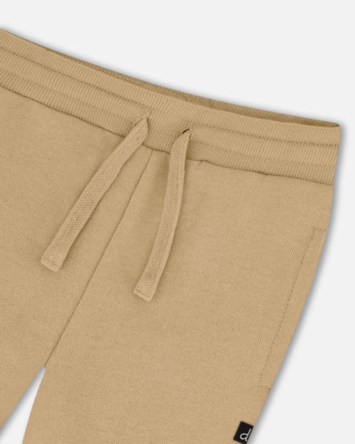 Deux Par Deux Little Boy's Jogger Sweatpants Beige In Beige