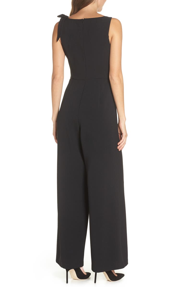 Julia Jordan Shoulder Bow Jumpsuit, Alternate, color, 