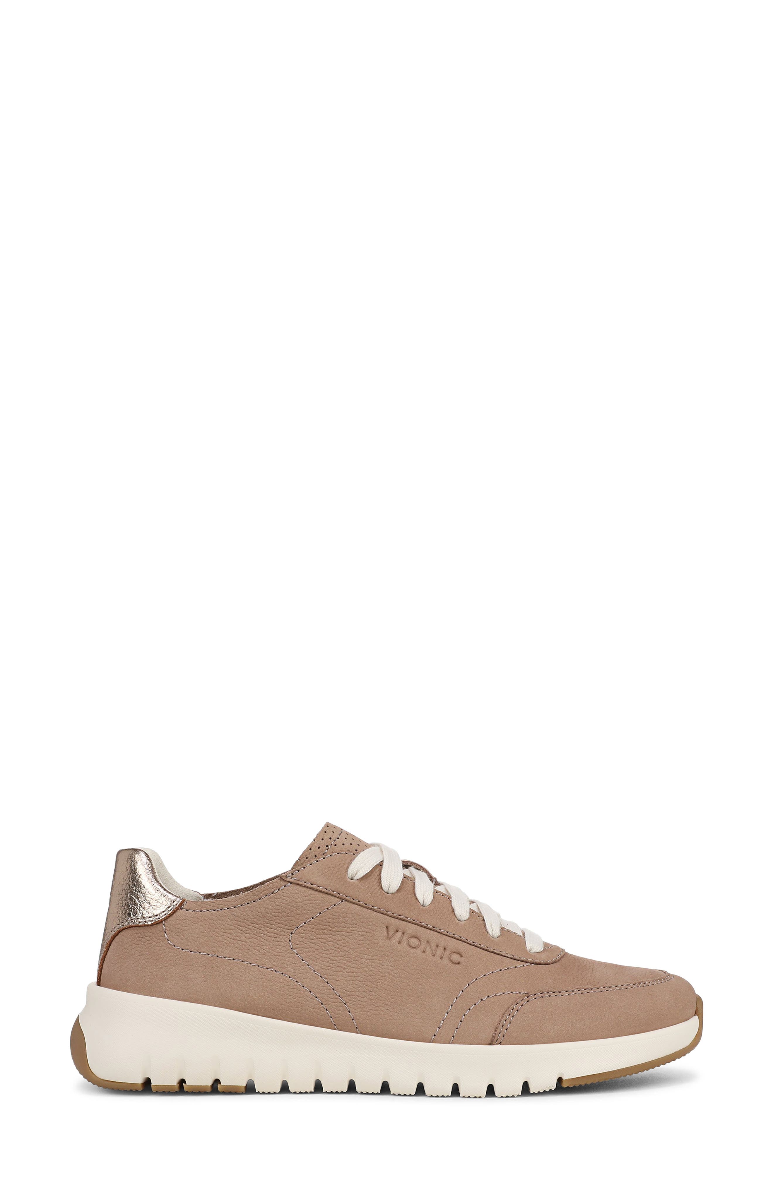 Uptown Nubuck Sneaker, Alternate, color, DESERT SAND