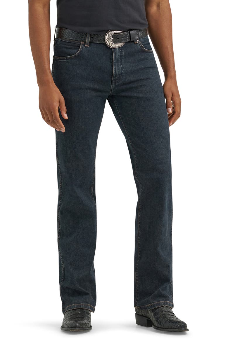 Western Bootcut Jeans, Main, color, NIGHTFALL
