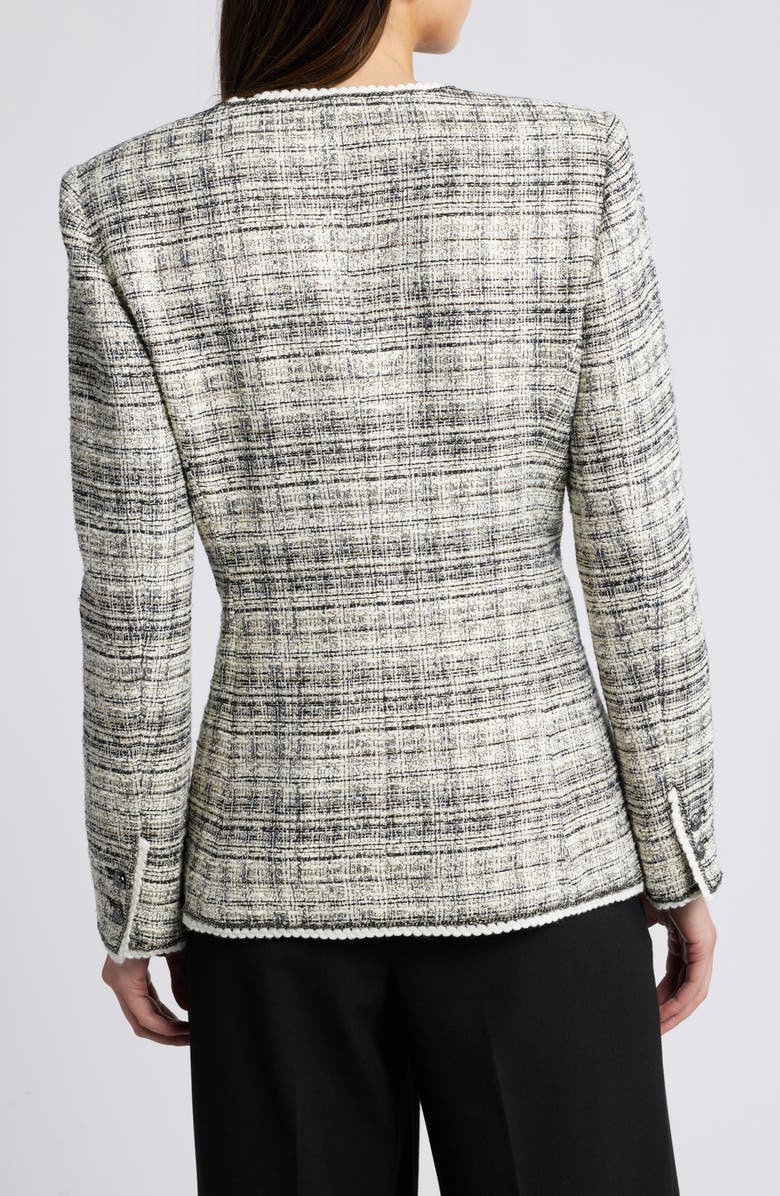 KOBI HALPERIN Tweed Jacket, Alternate, color, Ivory Multi