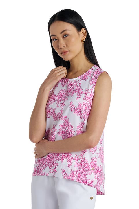 Women's St. Tropez Long Sleeve Top Tank, UPF 50+ Sun Protection