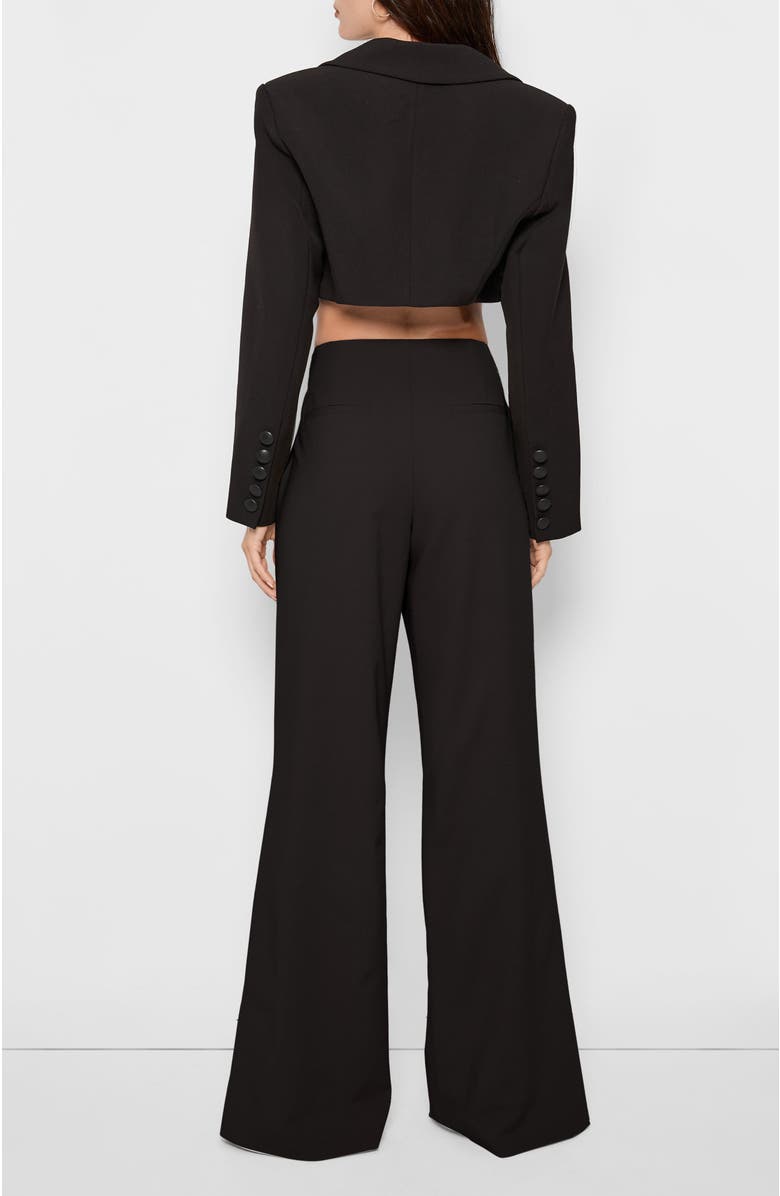 AS by DF Felice Straight Leg Trousers, Alternate, color, Black