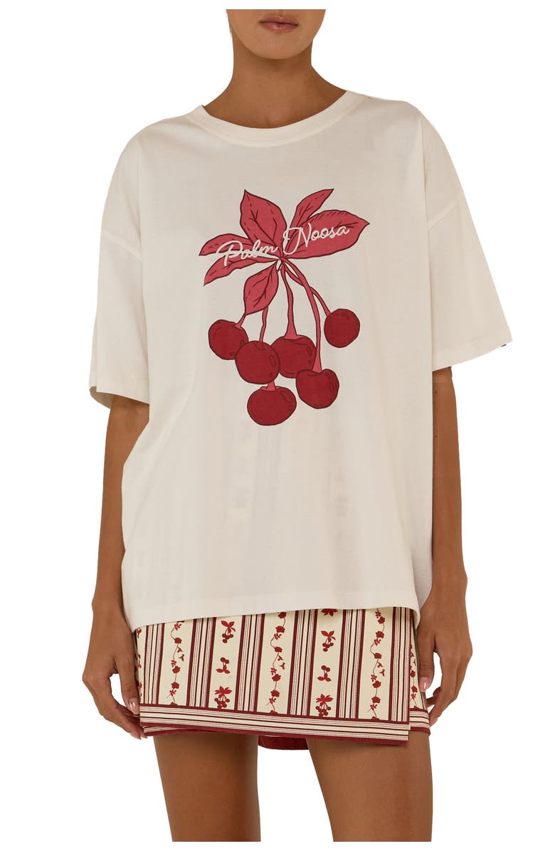 Palm Noosa Raye T-Shirt, Main, color, Raye Fleur