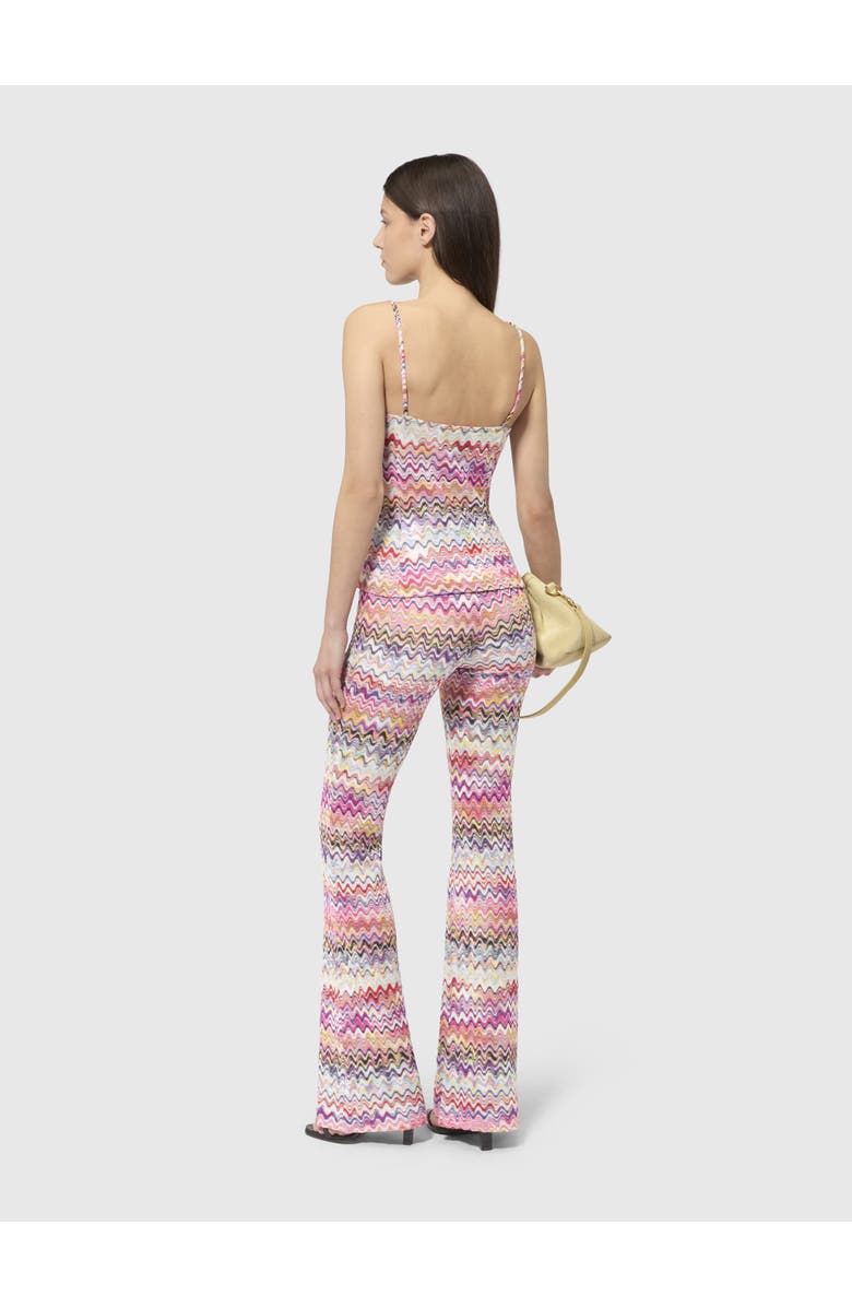 Missoni Straight-leg Trousers, Alternate, color, Pink & Multicoloured