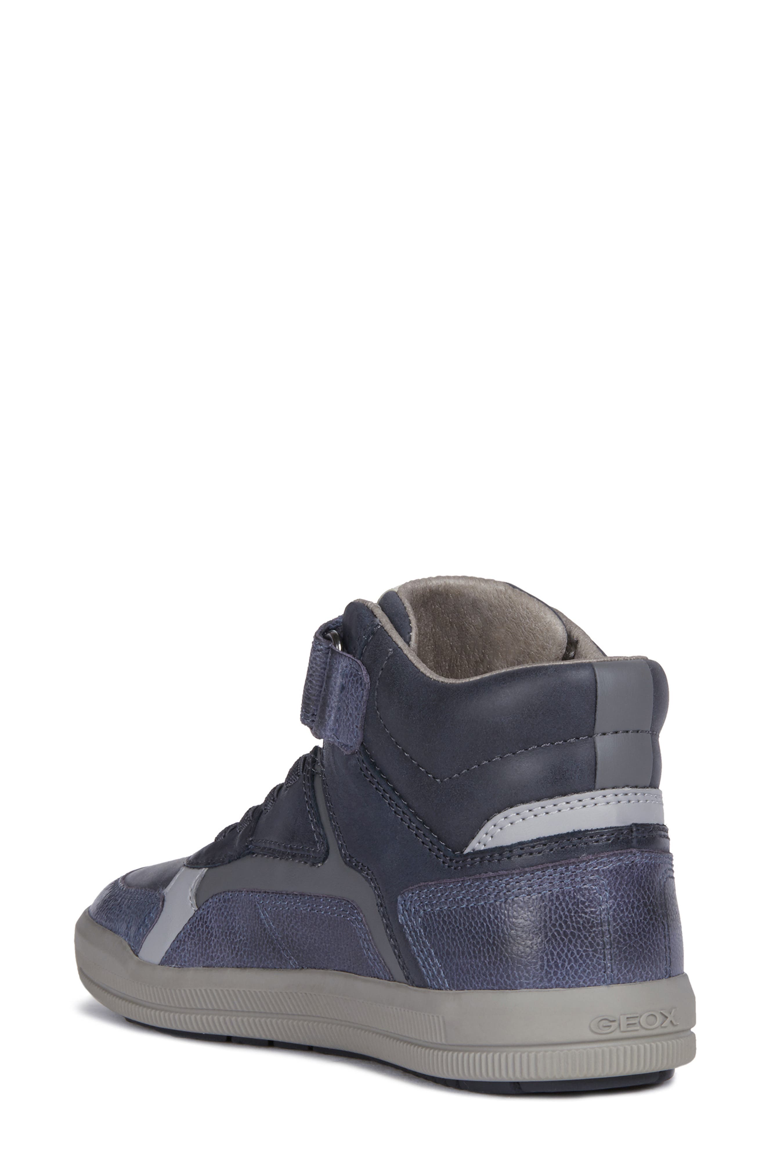 Geox Arzach 15 High Top Sneaker, Alternate, color, 