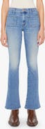 MOTHER The Weekend Patch Pocket Flare Leg Jeans
