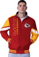 G-III Extreme Men's G-III Extreme Red/Heather Gray Kansas City Chiefs Strong Arm Reversible Full-Zip Jacket