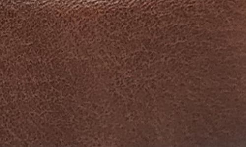 Vince Camuto Textured Leather Belt In Brown
