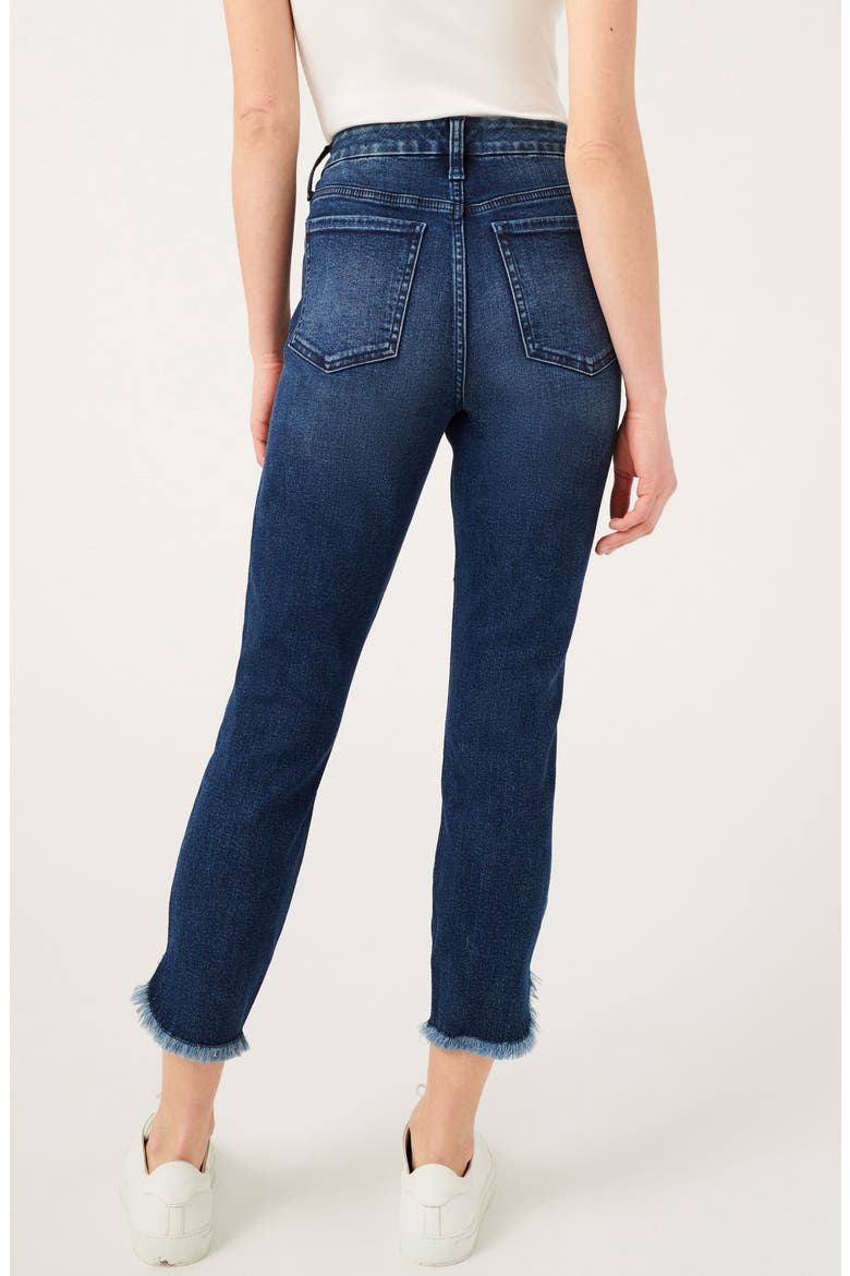 Fray Tulip Hem Crop Skinny Jeans, Alternate, color, SONOMA