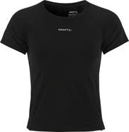Craft Crewneck Cropped Running T-Shirt