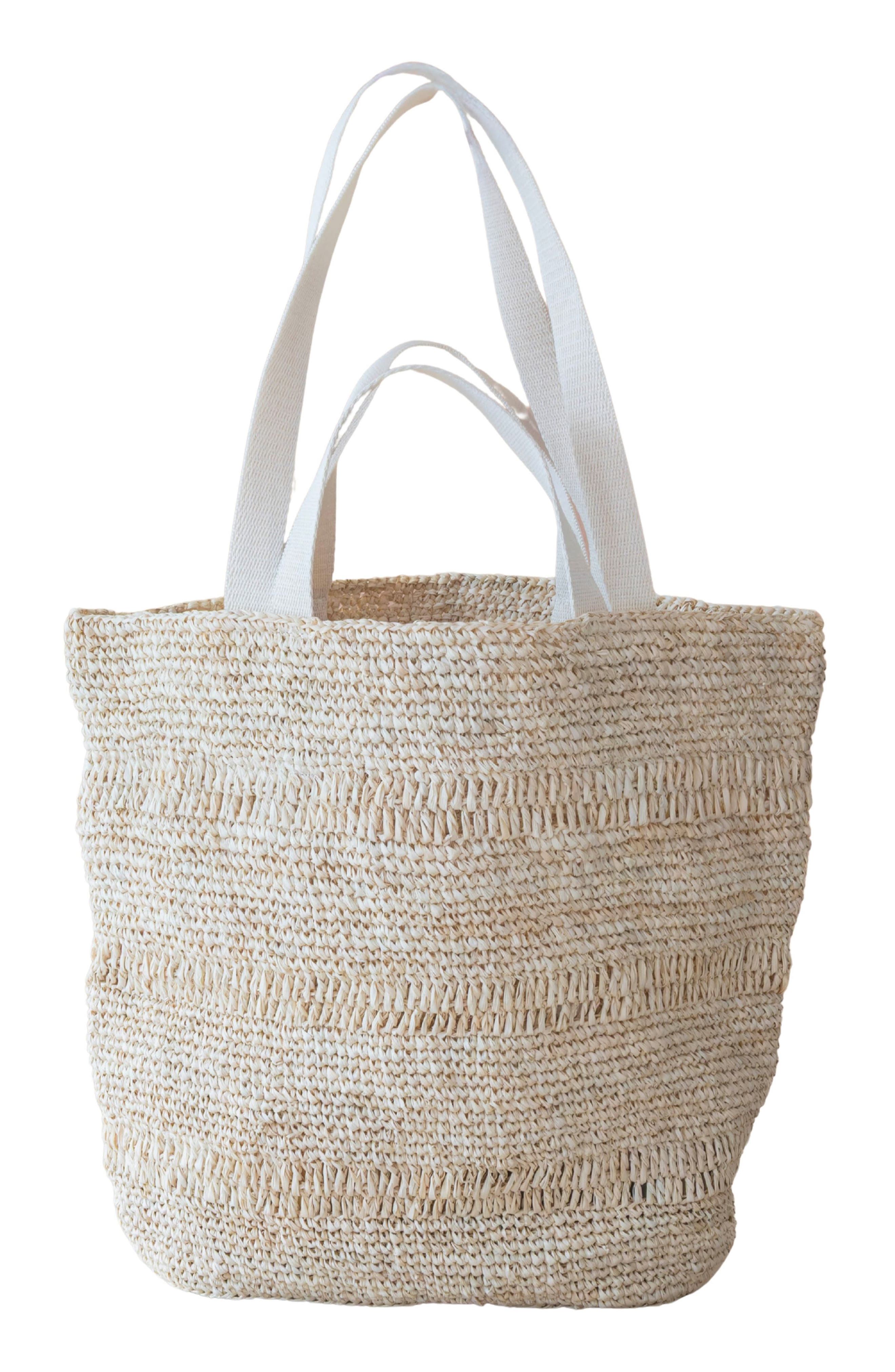 LIKHA Raffia Woven Tote, Alternate, color, 