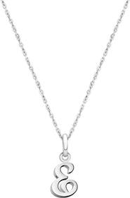 Tiny Blessings Sterling Silver Initial 12-14" Necklace