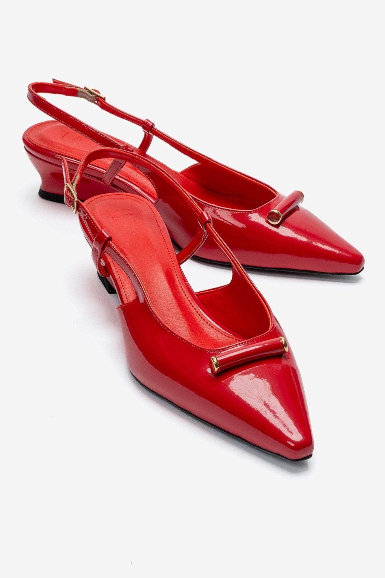 Vhea Slingback Pump, Alternate, color, Red Patent