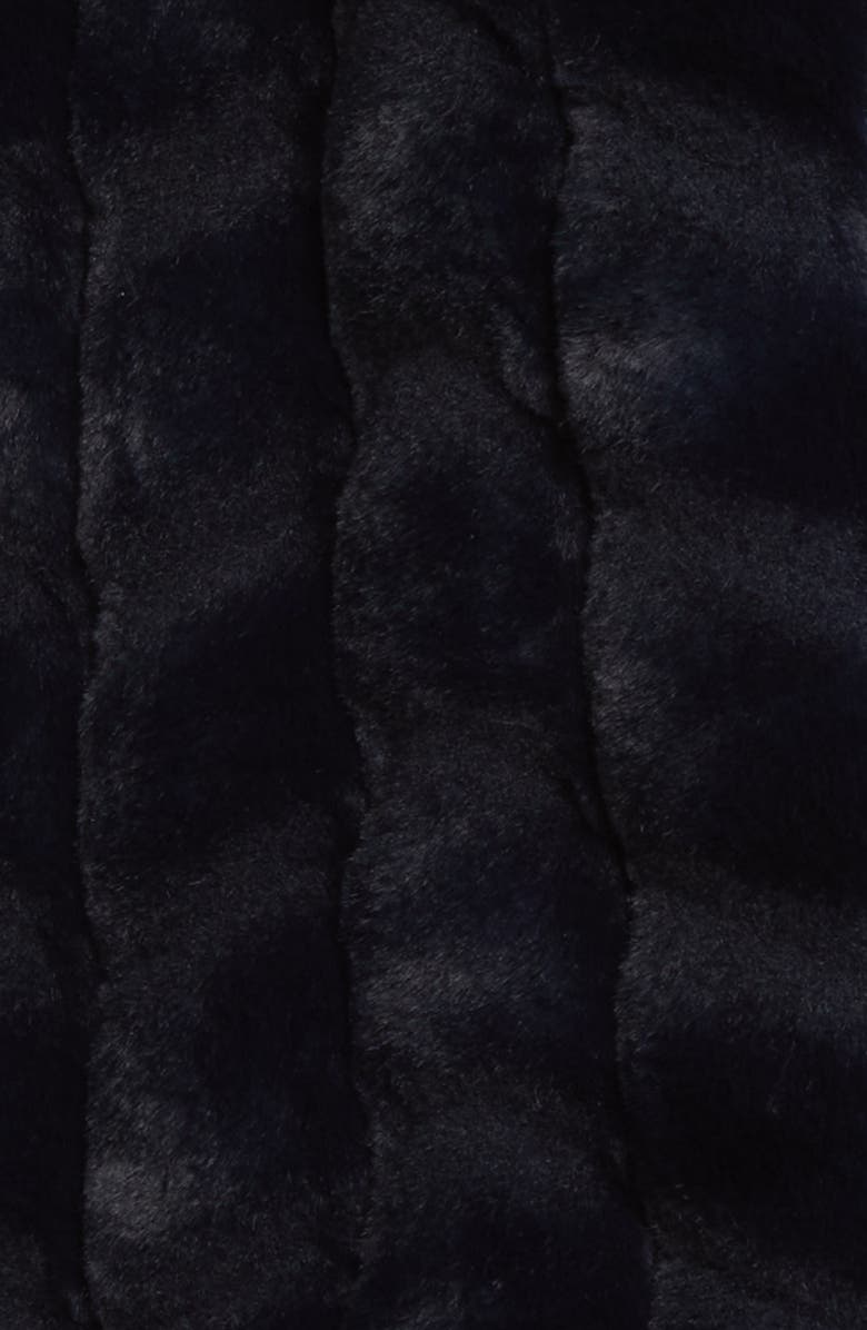 Via Spiga Hooded Faux Fur Vest, Alternate, color, 