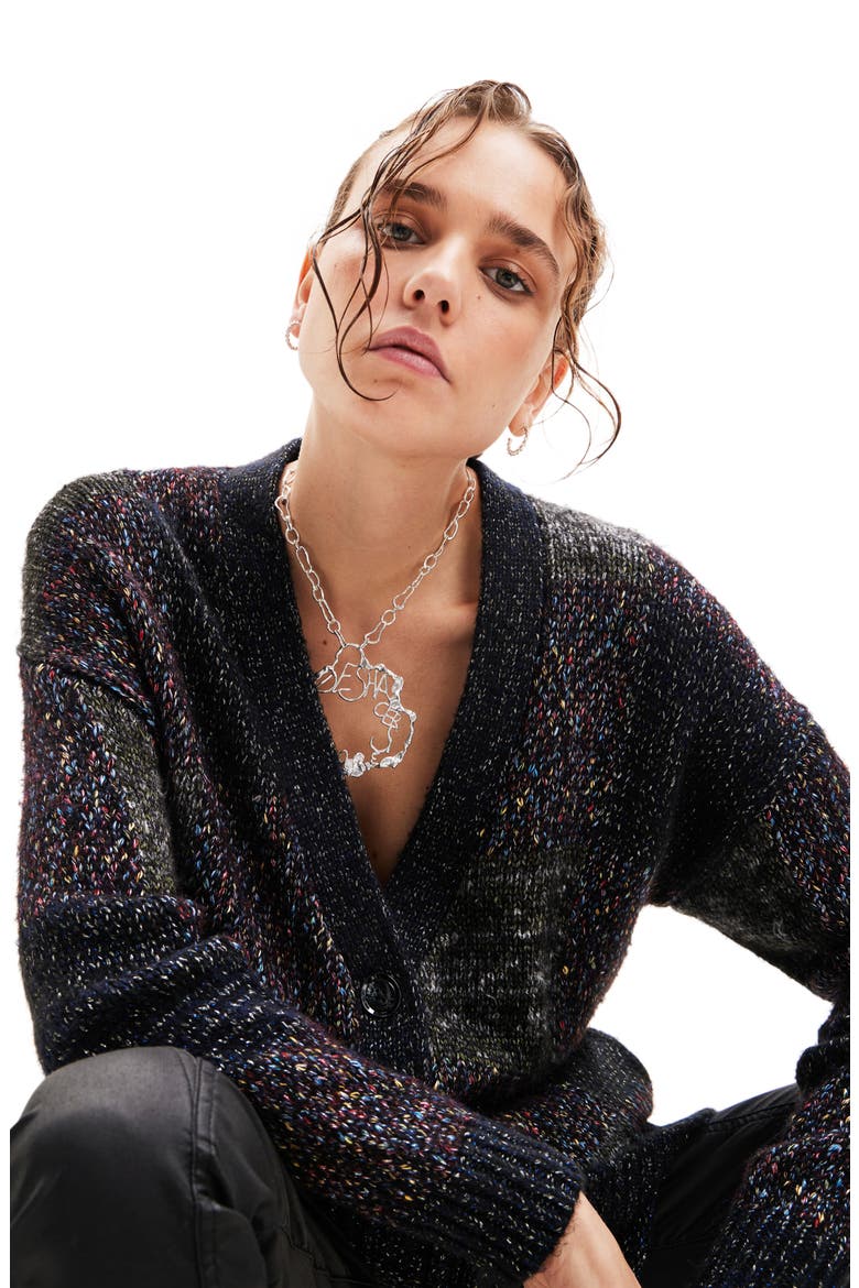 Segura Cardigan, Alternate, color, BLACK