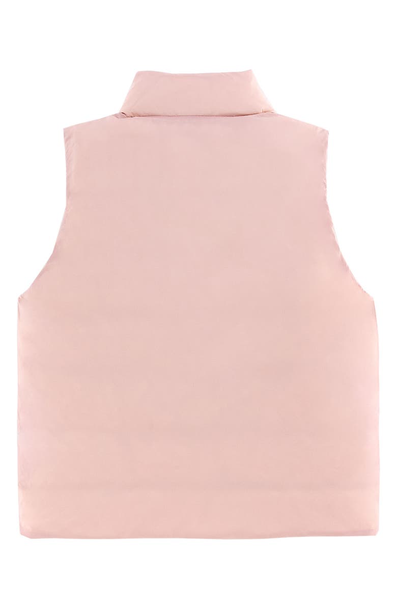 CALONIE Kids' Casey Reversible Down Puffer Vest, Alternate, color, Pink
