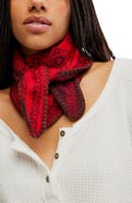 Free People Carmen Knitted Triangle Scarf