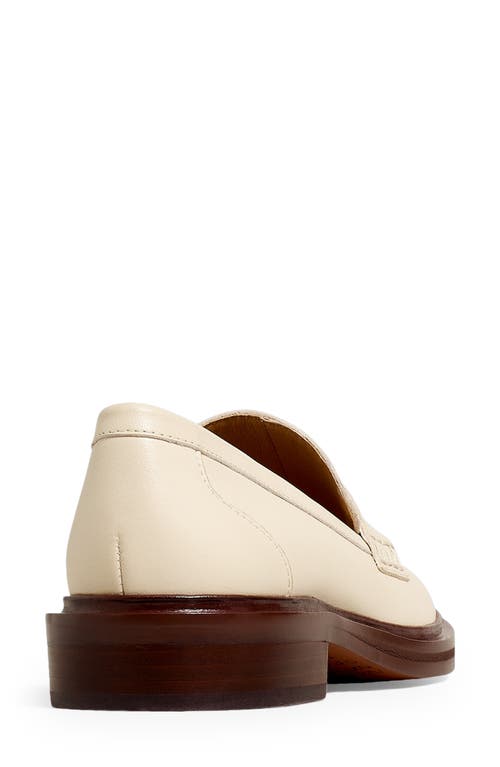 Madewell The Vernon Loafer In Ecru