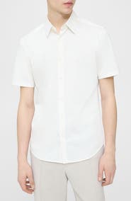 Theory Irving Short Sleeve Button-Up Shirt