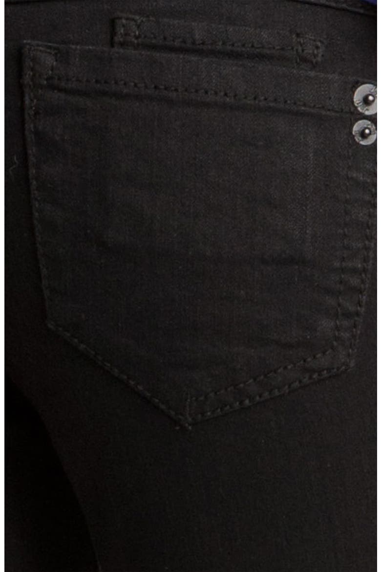 Stretch Skinny Jeans, Alternate, color, BLACK