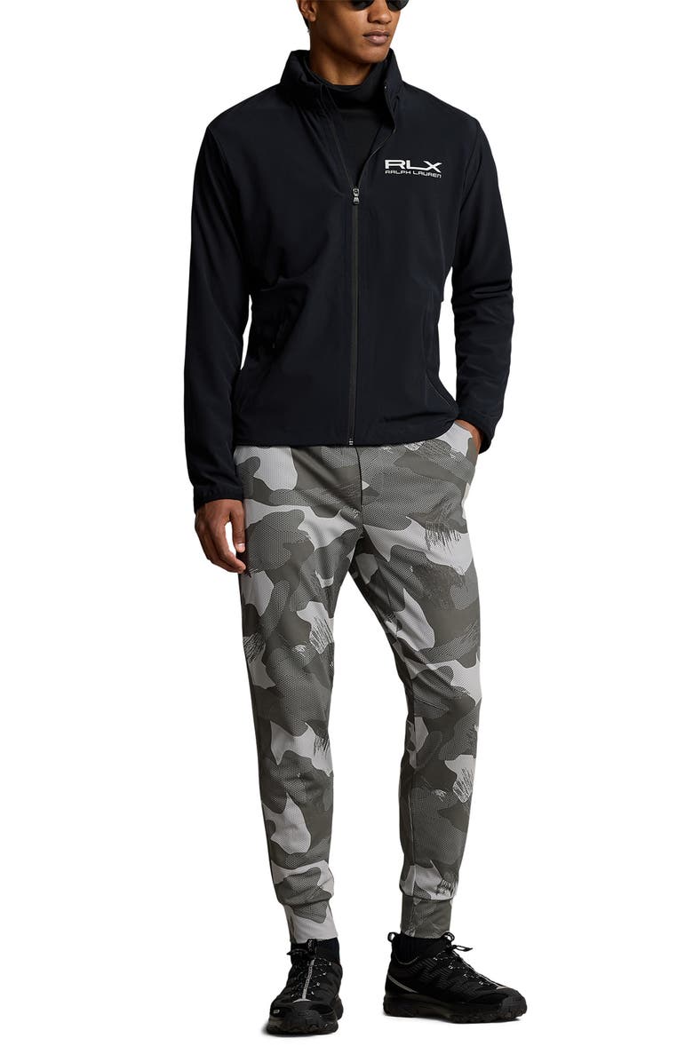 Polo Ralph Lauren Wrap Tech Jersey Athletic Joggers, Alternate, color, Peak Grey Rlx Camo