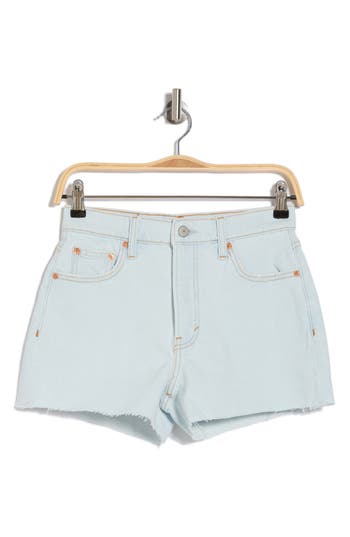 LUCKY BRAND LUCKY BRAND HIGH WAIST DENIM MOM SHORTS 
