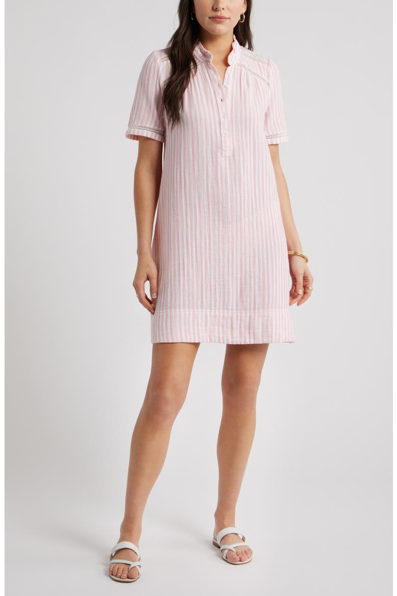 cotton shift dress Women Cotton Dress Soft Casual Loose Robes Long Sleeves Shift Dress Boho Maxi Dresses Customized Dress Plus Size Clothing Linen Dress