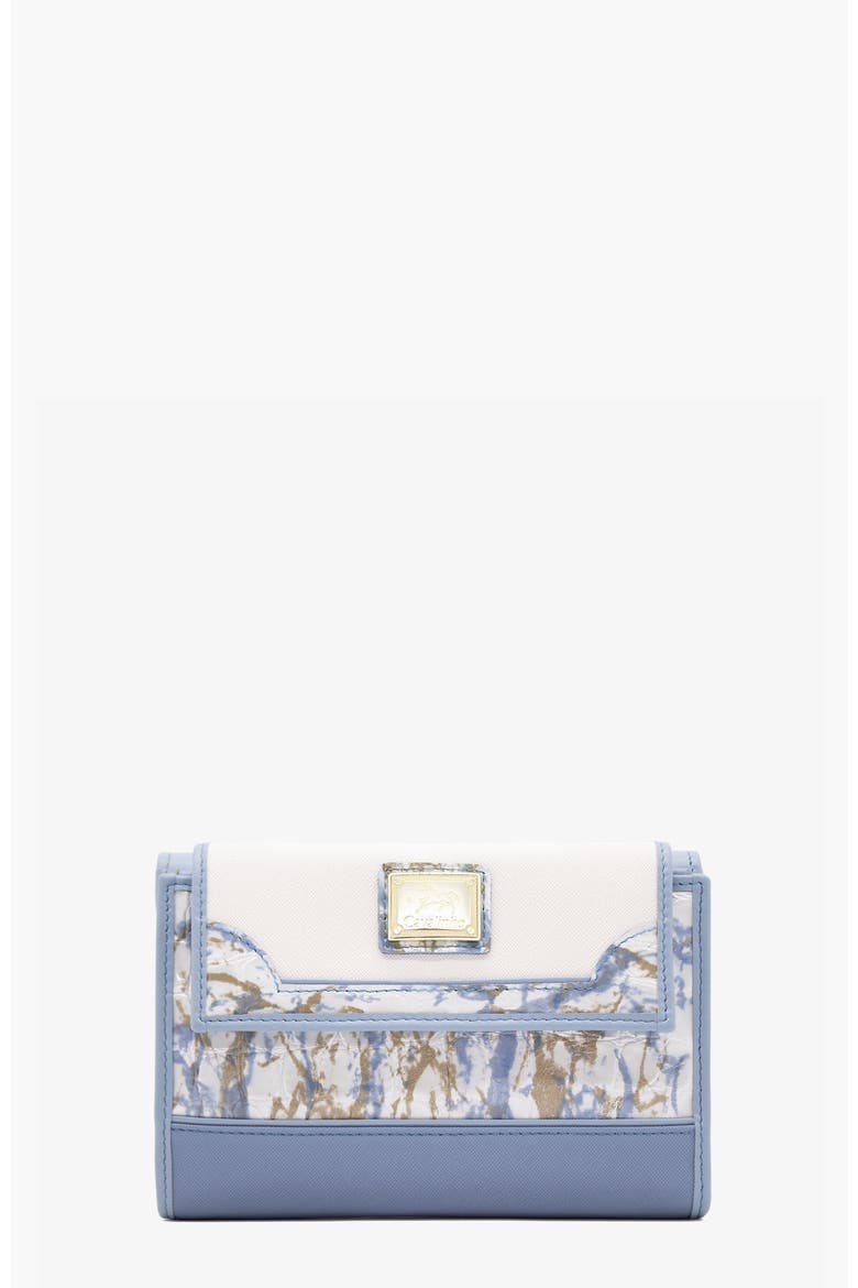 Acqua Bella Wallet 205, Main, color, Blue / White
