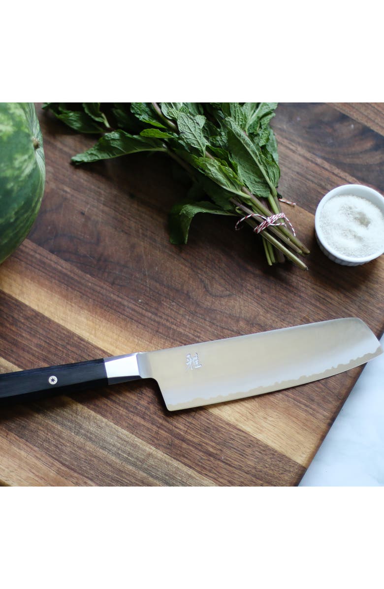 MIYABI 4000FC- KOH 6.5" Nakiri Knife, Alternate, color, Silver